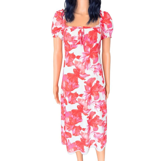 WAYF Felicity Floral Midi Dress - Small NWT