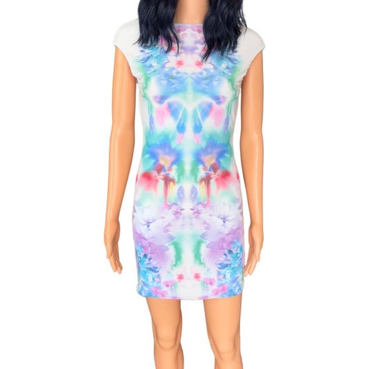 AFRM Mabel Floral Cap Sleeve Mini Dress - Medium NWT