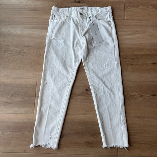 AGOLDE Element White Criss Cross Straight Legs Jeans - 30 NWT